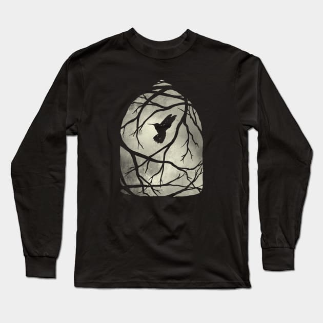 my heart; my home; my cage Long Sleeve T-Shirt by MidnightCoffee